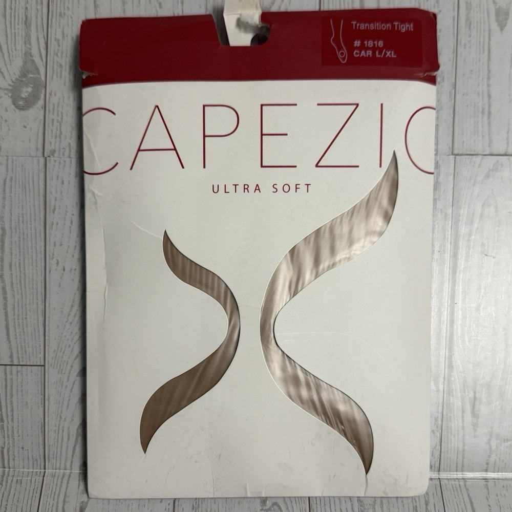 Capezio‎ Ultra Soft Transition Tights Carmel 1816 Size Large / XL